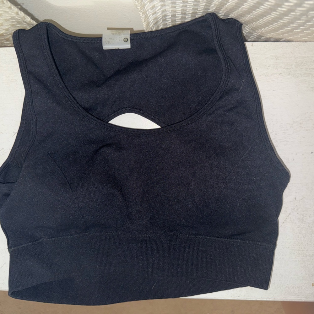 Classic Black Women's Sports Bra